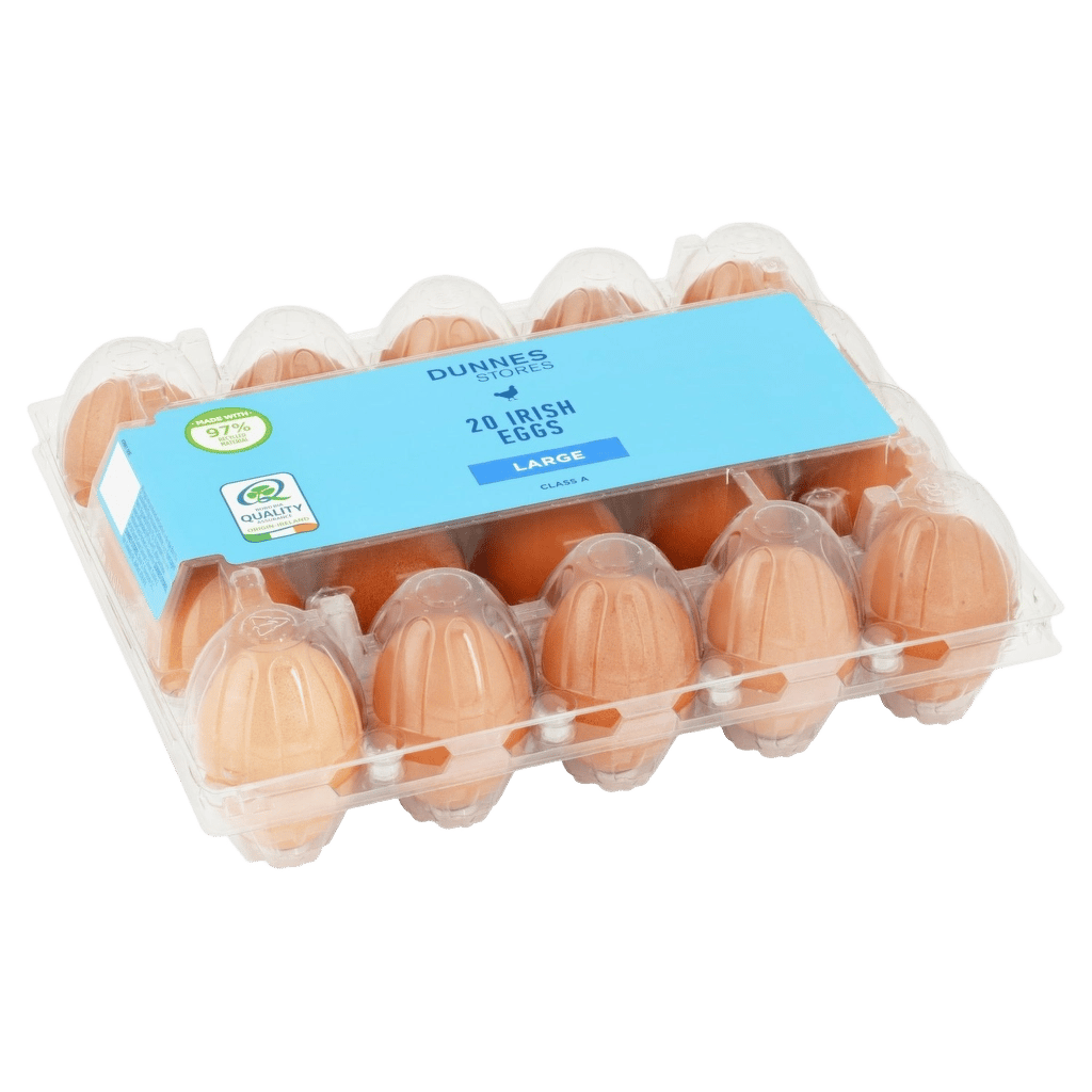 Dunnes Stores 20 Irish Eggs Health Rating & Analysis | Oasis