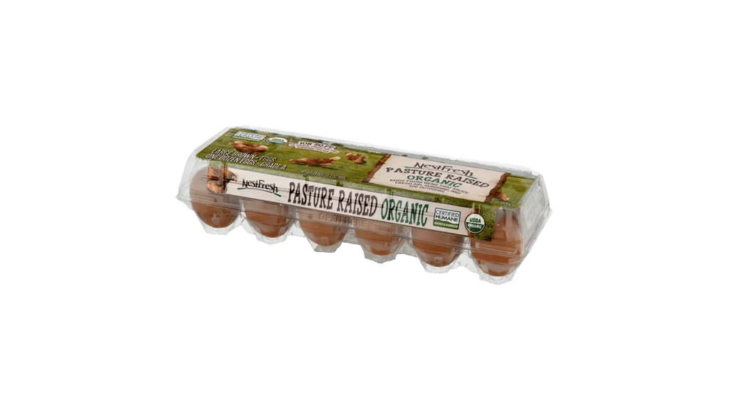 Nest Fresh Organic Pasture Raised Grade A Large Brown Eggs Health ...