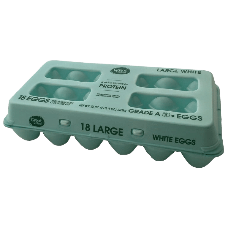 Great Value 60 LARGE WHITE EGGS Health Rating & Analysis | Oasis