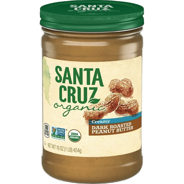 Santa Cruz Organic Creamy Dark Roasted Peanut Butter: Heavy metals ...